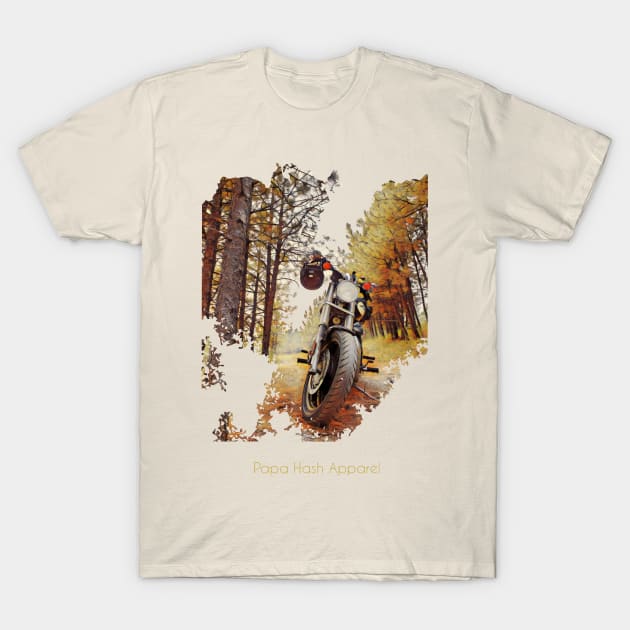 Papa Hash Apparel: Tilford Distress T-Shirt by Papa Hash's House of Art